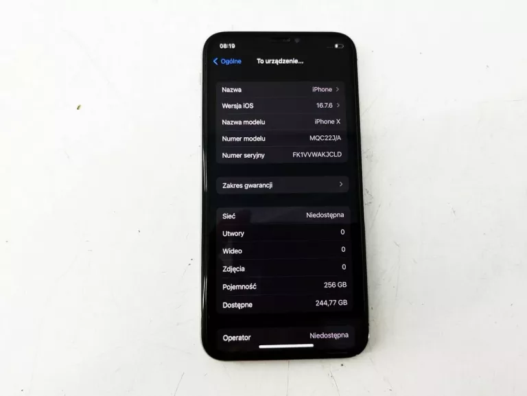 TELEFON APPLE IPHONE X