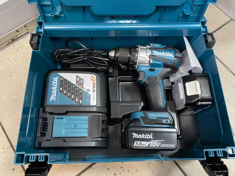 WIERTARKO WKRĘTARKA MAKITA DHP489 - ZESTAW
