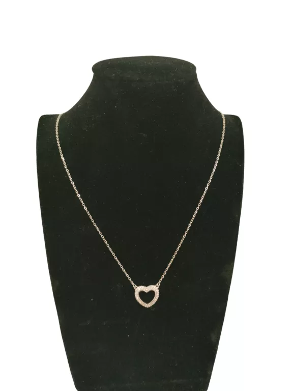 ŚLICZNA SREBRNA CELEBRYTKA SERDUSZKO 3,10G