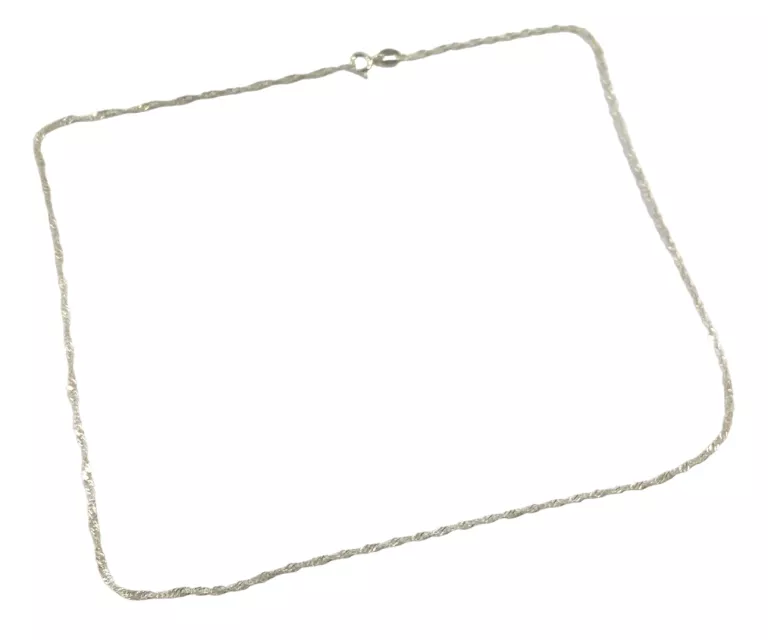 ŚLICZNY SREBRNY ŁAŃCUSZEK 9925 1,55 G / 45 CM