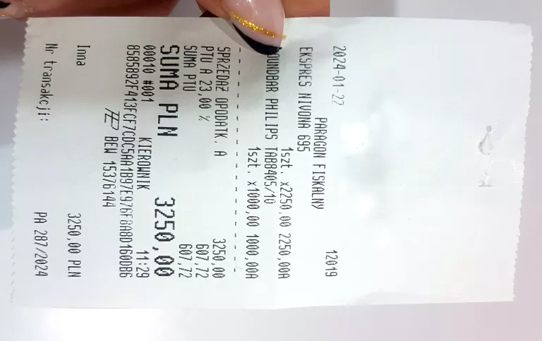 EKSPRES DO KAWY NIVONA CAFE ROMATICA 695 + PAR A GON 22-01-24