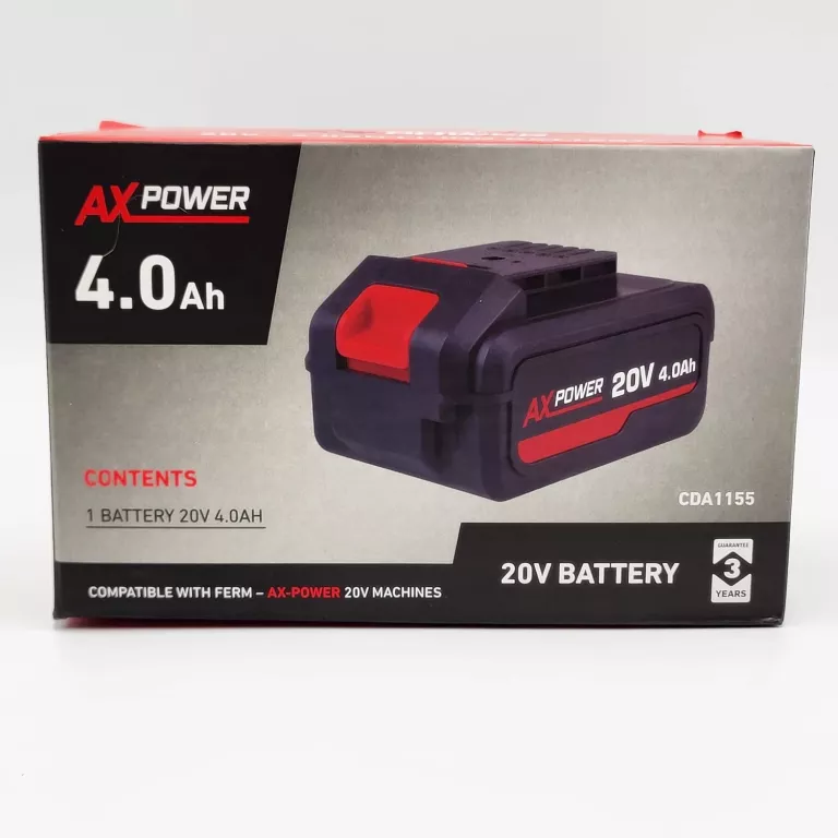 FERM AX-POWER AKUMULATOR DO ELEKTRONARZĘDZI 4.0AH 20V