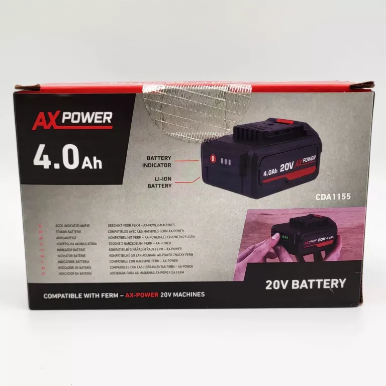FERM AX-POWER AKUMULATOR DO ELEKTRONARZĘDZI 4.0AH 20V