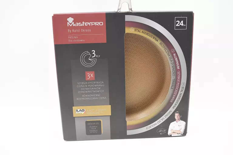 masterpro-by-karol-okrasa-patelnia-ze-stali-nierdzewnej-24-cm-stan-powystawowy