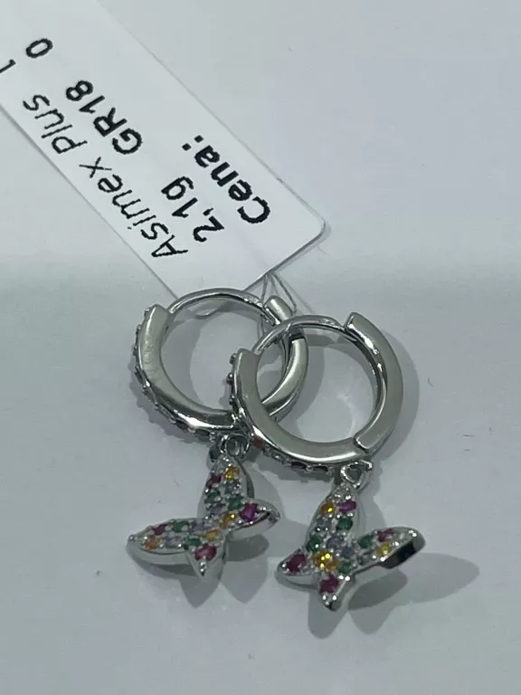 SREBRO -  KOLCZYKI 925 2,1G