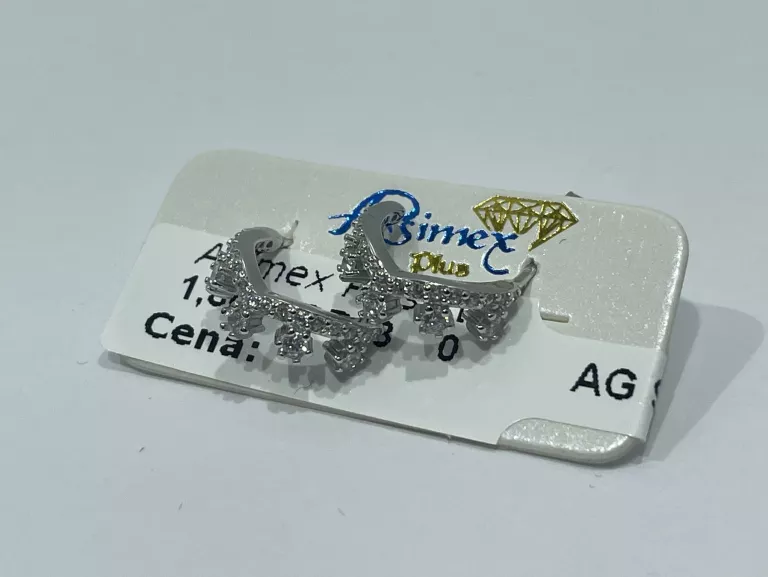 SREBRO -  KOLCZYKI  925 1,8G