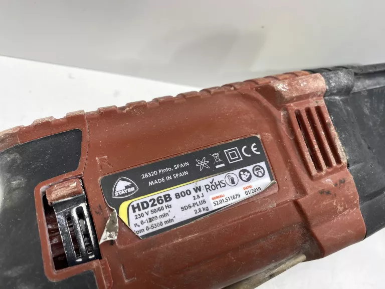 MŁOTOWIERTARKA STAYER HD26B 800W