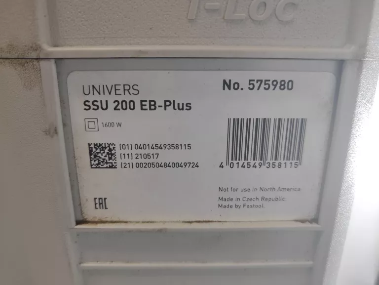 FESTOOL PILARKA MIECZOWA UNIVERS SSU 200 EB-PLUS