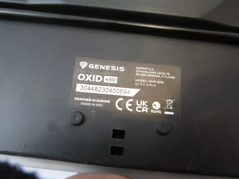 PODSTAWKA CHŁODZĄCA GENESIS OXID 450
