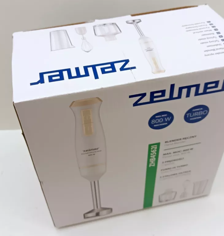 BLENDER RĘCZNY ZELMER ZHB4561I PUDEŁKO