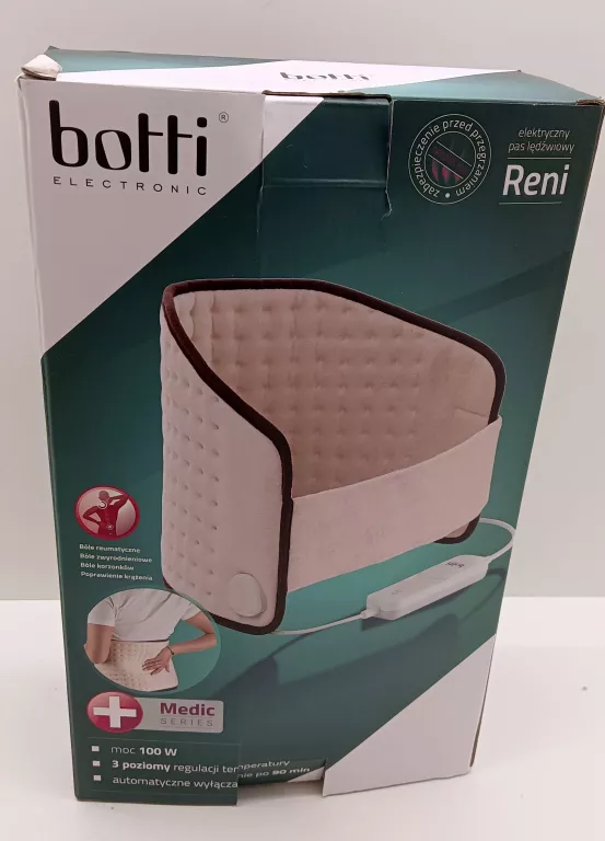 PAS LĘDŹWIOWY BOTTI ELECTRONIC RENI BEŻOWY