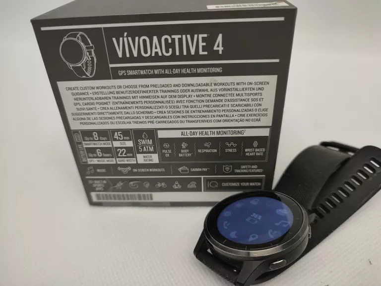 ZEGAREK SPORTOWY GARMIN VIVOACTIVE 4