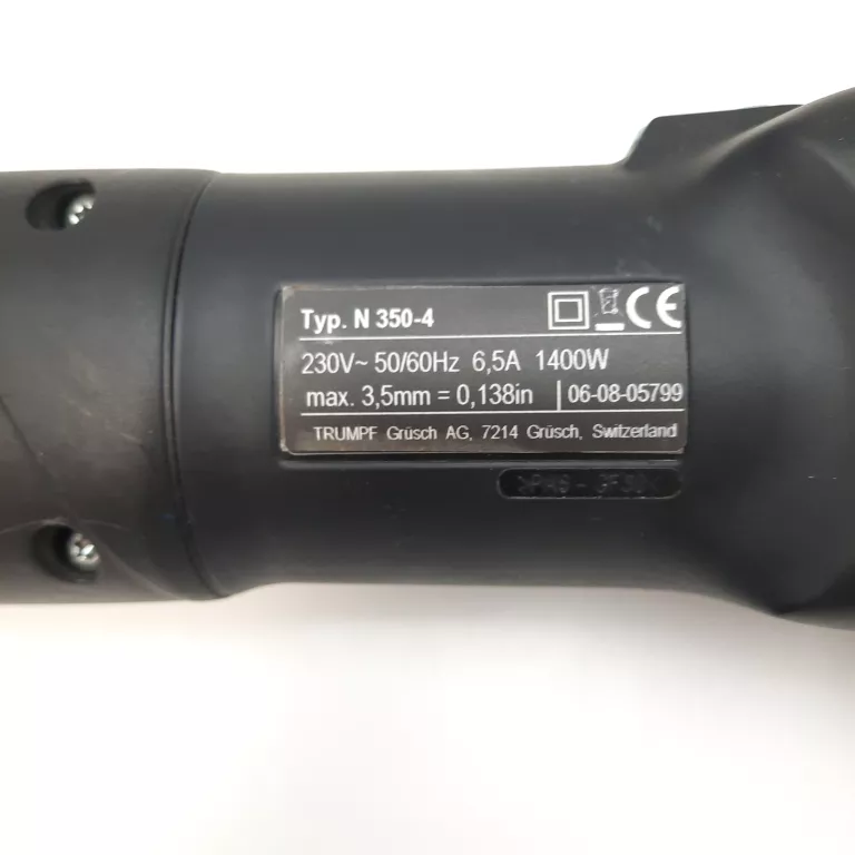 TRUMPF TRUTOOL N 350 NOŻYCE WIBRACYJNE TRUTOOL N 350 POWER NIBBLER