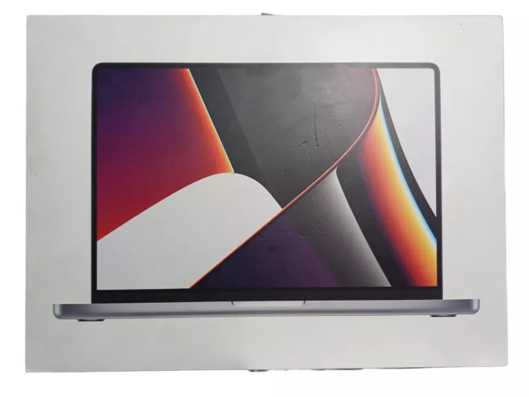 LAPTOP MACBOOK PRO 14'' APPLE M1 16/512 GB W PUDEŁKU Z FAKTURĄ