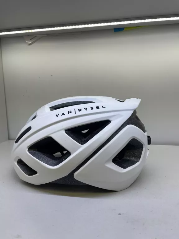 KASK ROWEROWY BIAŁY