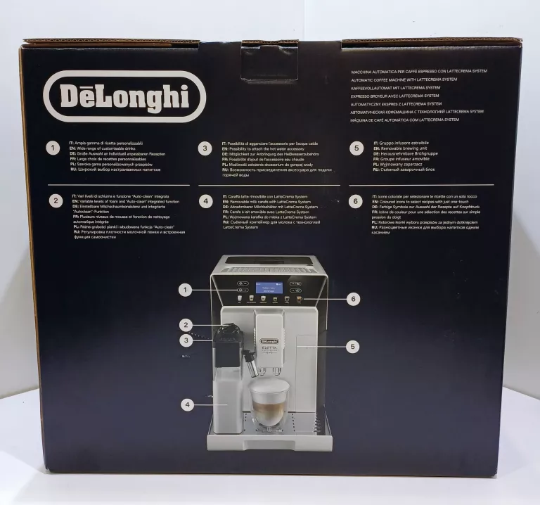 EKSPRES DE'LONGHI ELETTA CAPPUCCINO EVO ECAM46.860.B