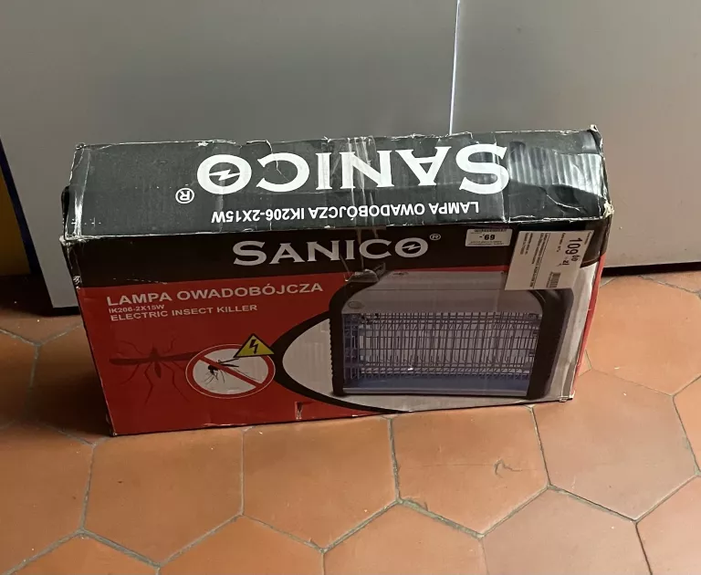 LAMPA OWADOBÓJCZA SANICO IK206 2X15W