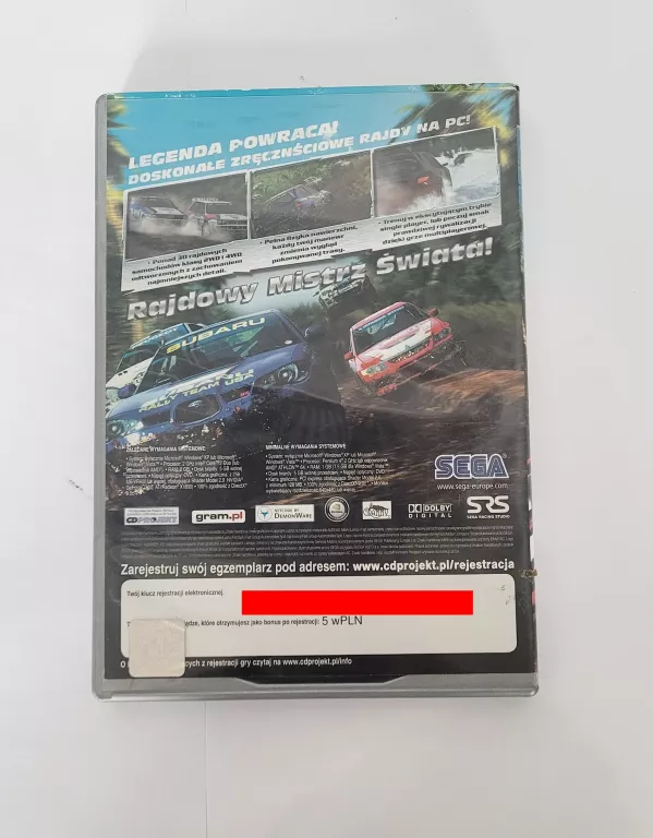 GRA PC - SEGA RALLY