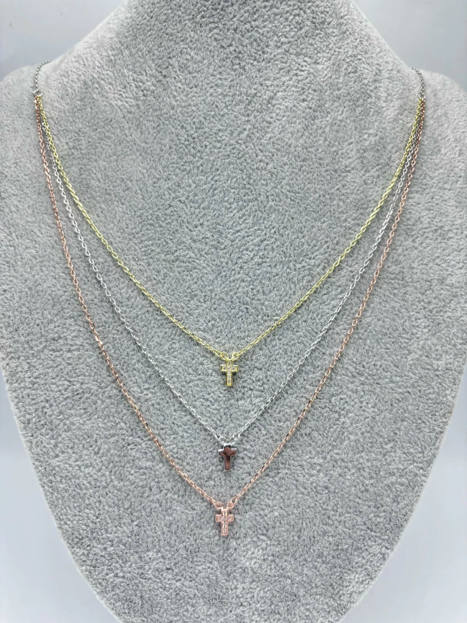 piekny-srebrny-lancuszek-z-krzyzami-4g-rodzaj-2205-16