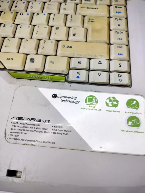 LAPTOP ACER ASPIRE 5315 SPRAWNY