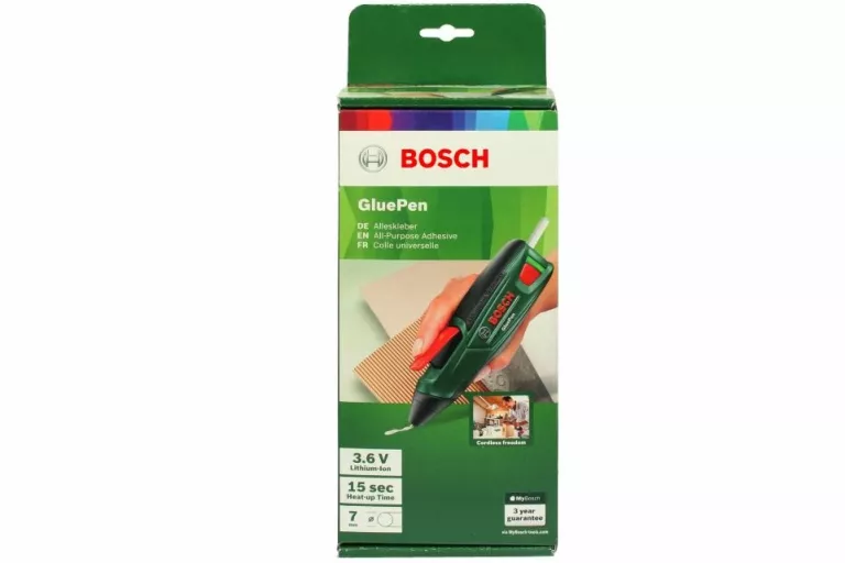 AKUMULATOROWY PISTOLET DO KLEJU BOSCH GLUEPEN
