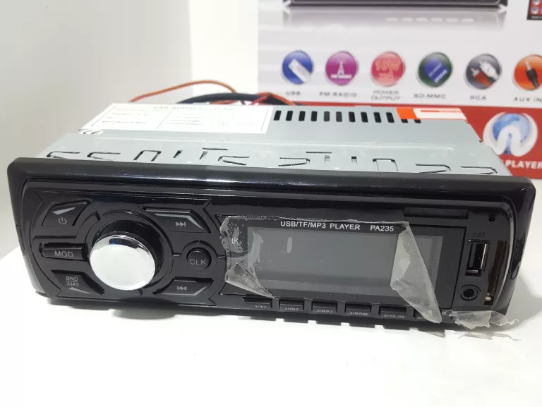 RADIO SAMOCHODOWE PA235 USB SD AUX KOMPLET