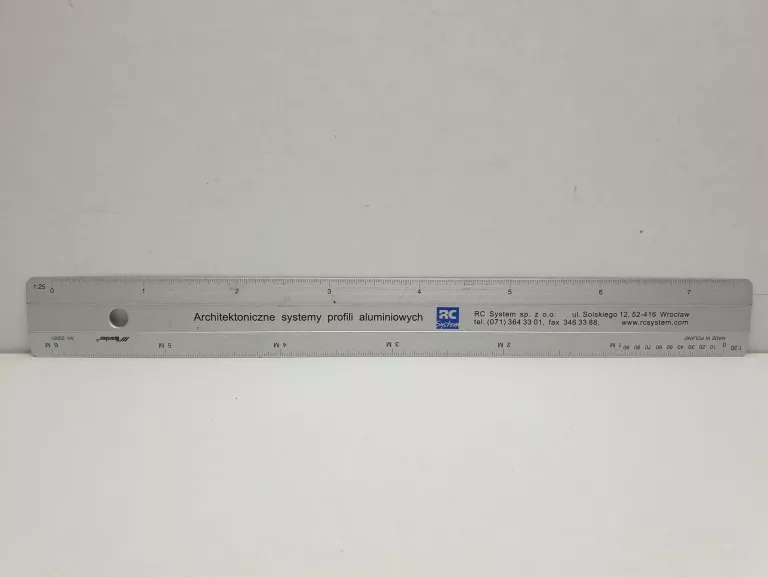 SKALÓWKA ALUMINIOWA RC SYSTEM 30 CM