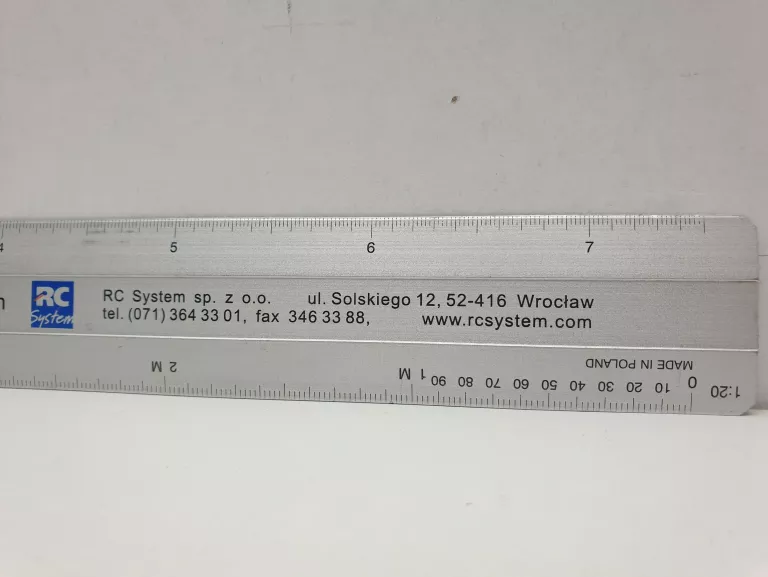 SKALÓWKA ALUMINIOWA RC SYSTEM 30 CM