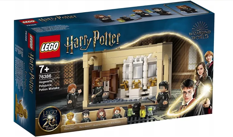 LEGO HARRY POTTER 76386 HOGWART: POMYŁKA Z ELIKSIREM WIELOSOKOWYM