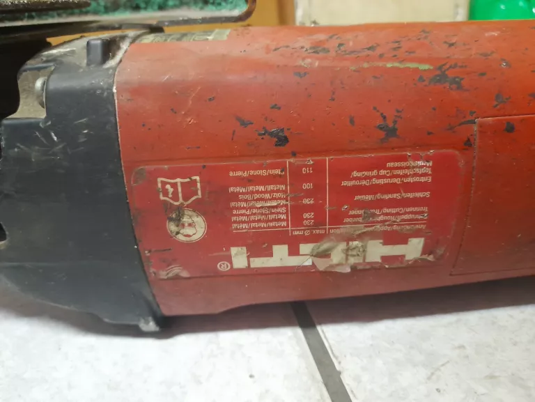 DUŻA SZLIFIERKA HILTI DC 230-S