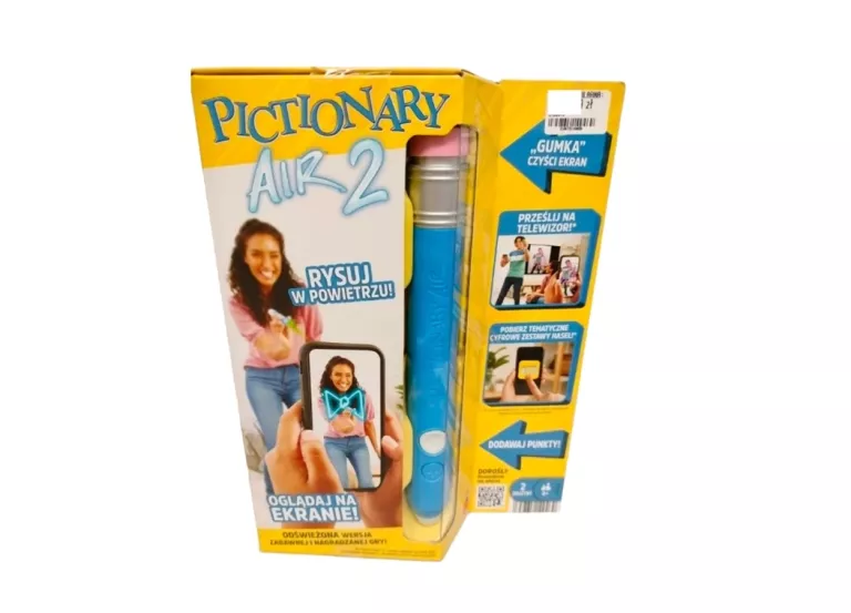 GRA PICTIONARY AIR 2.0 RYSUJ W POWIETRZU! HNT74 /6, MATTEL, 211129.