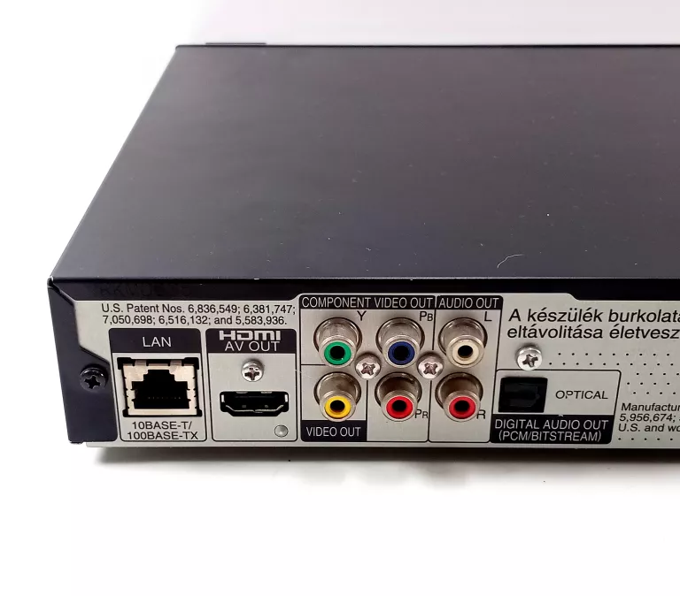 ODTWARZACZ BLU-RAY PANASONIC DMP-BD35 (ZASILACZ/PILOT)