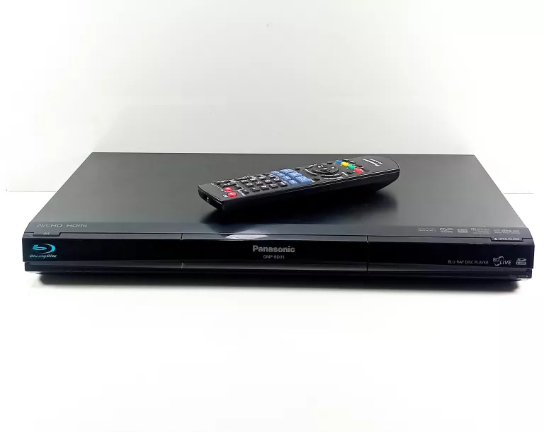 ODTWARZACZ BLU-RAY PANASONIC DMP-BD35 (ZASILACZ/PILOT)