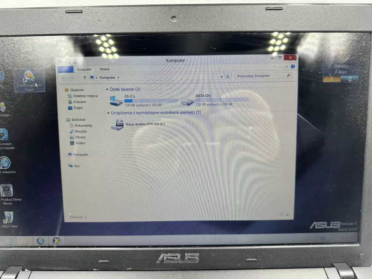 ASUS K55VD 4GB/500GB I5-3G GEFORCE 610M WIN8 CZYTAJ OPIS