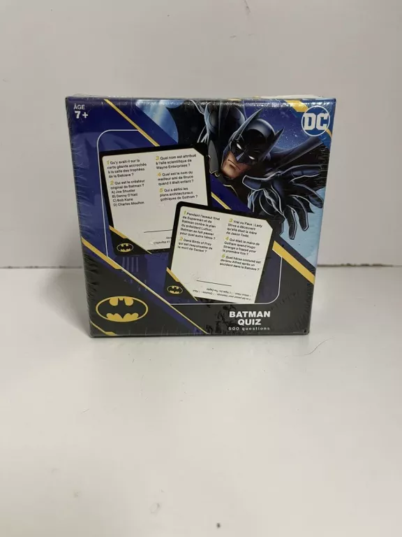 GRA DC BATMAN QUIZ 500 PYTAŃ WERSJA FRANCUZKA