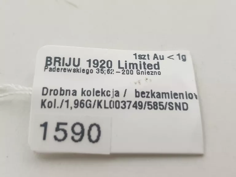 PRZEPIĘKNE ZŁOTE KOLCZYKI SERCA 1,96G 585