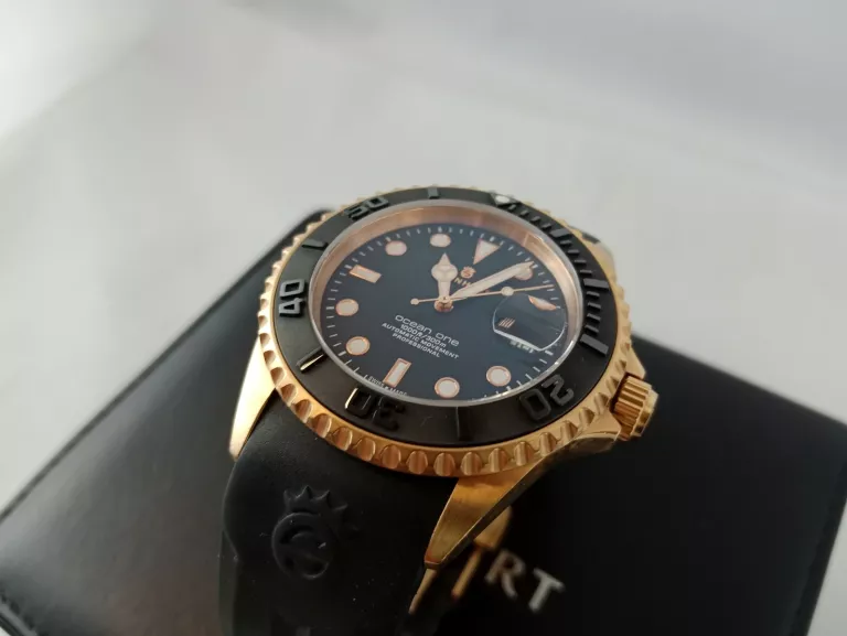 ZEGAREK STEINHART OCEAN ONE PINK GOLD