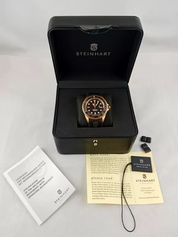 ZEGAREK STEINHART OCEAN ONE PINK GOLD