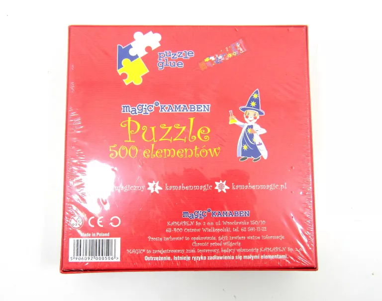 PUZZLE MAGIC UKLAD OKRESOWY PIERWIASTKÓW 500 ELEMENTÓW KAMABEN 000506