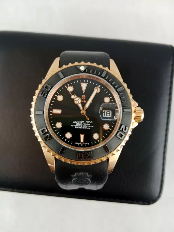 ZEGAREK STEINHART OCEAN ONE PINK GOLD