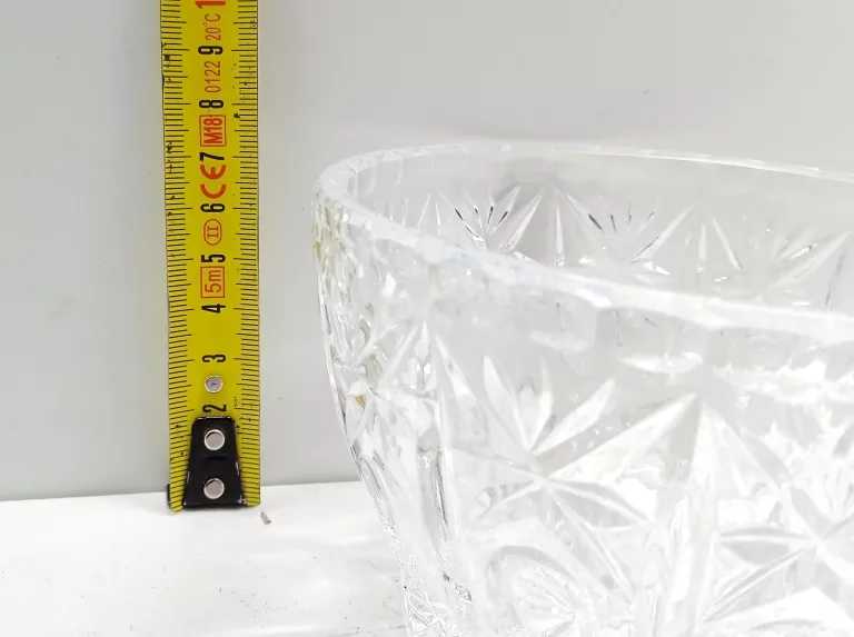 MISECZKA KRYSZTAŁOWA 7/12 CM