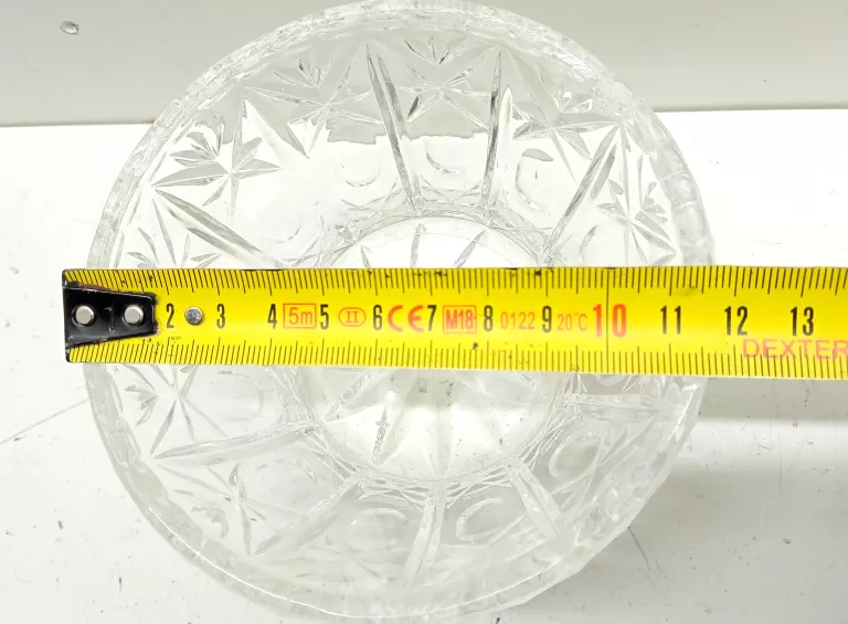 MISECZKA KRYSZTAŁOWA 7/12 CM