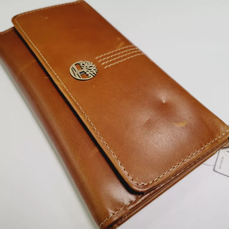 SKÓRZANY BRĄZOWY PORTFEL TIMBERLAND