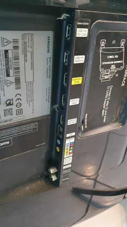 TV SAMSUNG 40 CALI CURVE UE40K6370/PILOT - ODBIÓR OSOBISTY