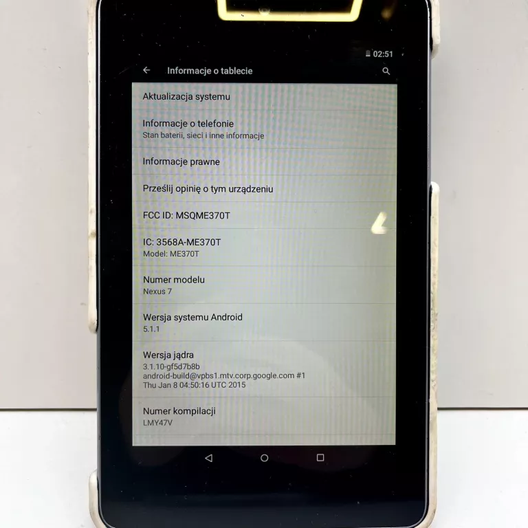 TABLET ASUS NEXUS 7