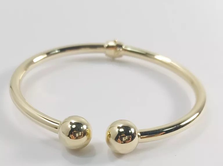 ZŁOTA BRANSOLETKA BANGLE 14K W8,73