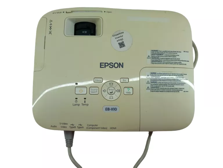 EPSON EB-X10 PROJEKTOR
