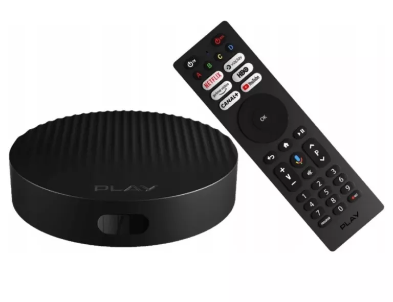 DEKODER PLAY BOX TV 4K ANDROID TV TELEWIZJA I APLIKACJE