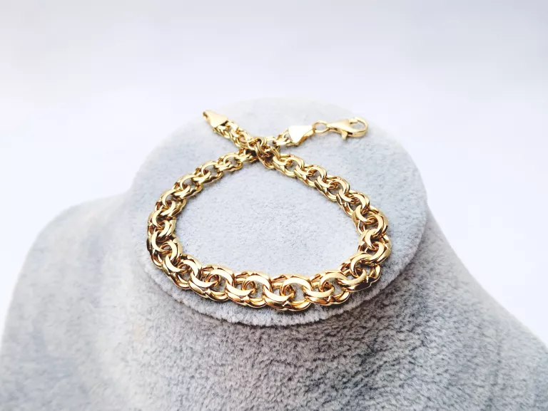 piekna-gruba-zlota-bransoletka-kolia-585-2047g-22cm-kosciuszki-34-trzcianka