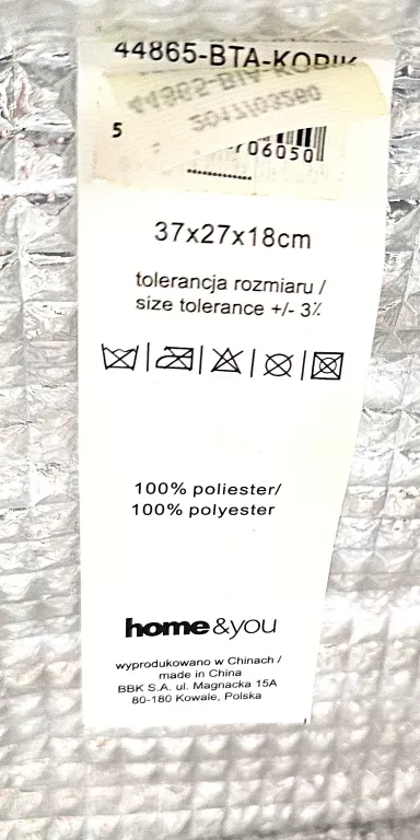 KOSZ PIKNIKOWY KOSZYK Z WIKLINY TERMOTORBA HOME&YOU